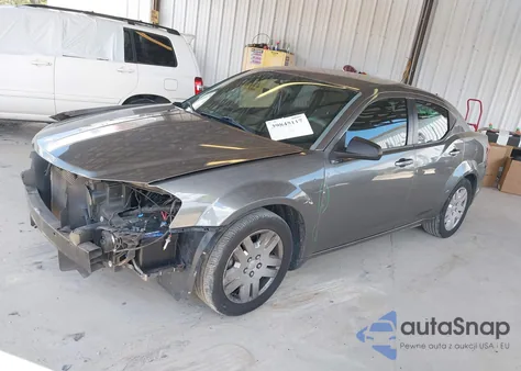 2013 Dodge Avenger Se from USA, damaged, VIN 1C3CDZAB7DN575831